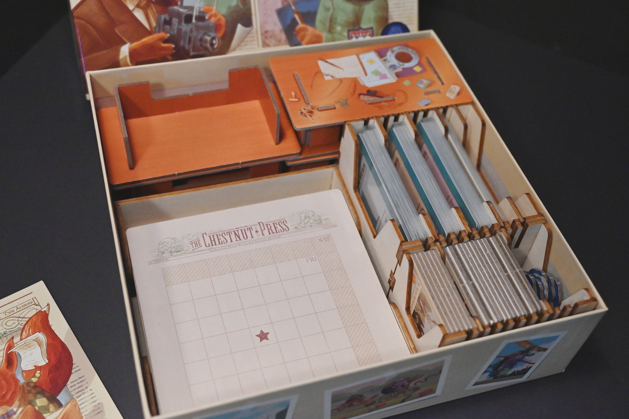 Fit to Print: Organizer - 【烏鴉盒子】號外!動物日報 桌遊收納盒